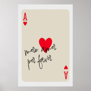 Poster Plus Amor Por Favoriser
