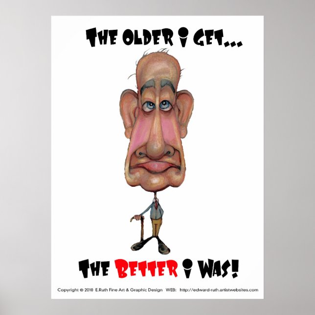 Poster Plus ancien que je reçois (BH87) (Devant)