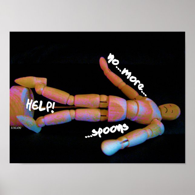 Poster Plus d'affiche de cuillères (Devant)