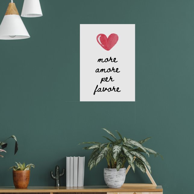 Poster Plus d'amore par faveur (Salon 1)