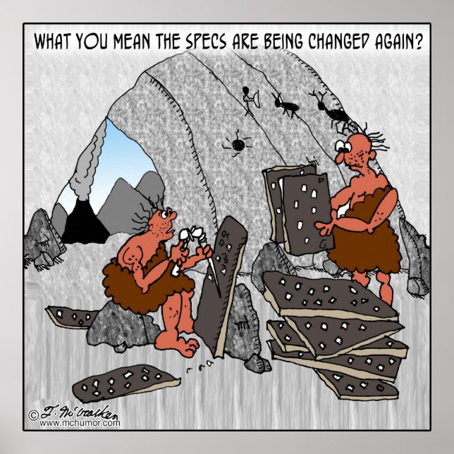 Poster Plus de modifications de spécifications ? ! (Devant)