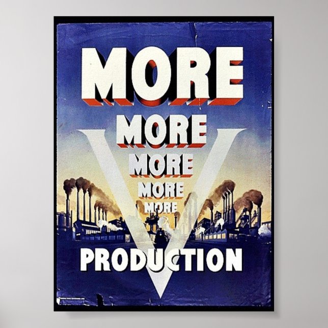 Poster Plus de production (Devant)