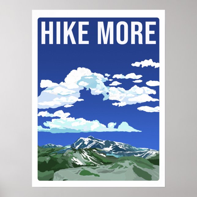 Poster Plus de randonnée (Devant)