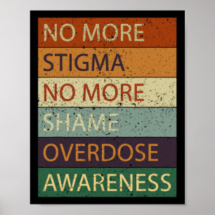 Poster Plus de stigmatisation Plus de sensibilisation à l