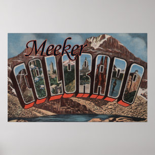 Poster Plus doux, le Colorado - grandes scènes de lettre