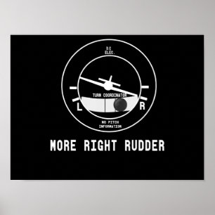 Poster Plus Droit Pilote Cfi instructeur de vol Cadeau pi