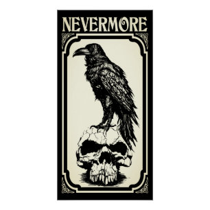 Poster Plus Edgar Allan Poe - Le Corbeau
