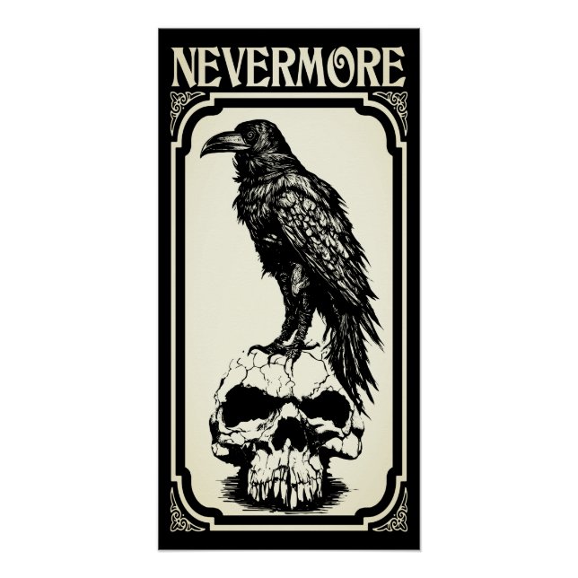 Poster Plus | Edgar Allan Poe - Le Corbeau (Devant)
