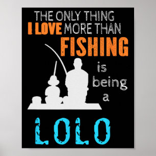 Poster Plus que l'amour Pêche Lolo Filipino Grand-pa