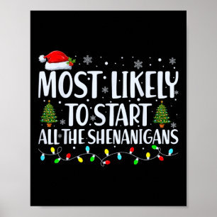 Poster Plus susceptible de déclencher les Shenanigans Noë