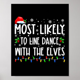Poster Plus susceptible de faire une danse en ligne avec