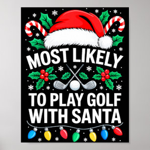 Poster Plus Susceptible De Jouer Au Golf Avec Le Maillot 