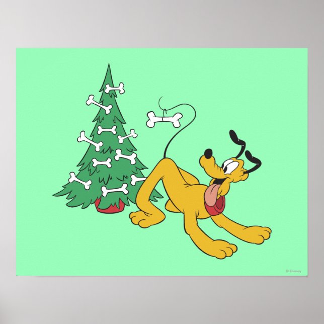 Poster Pluto à Noël (Devant)
