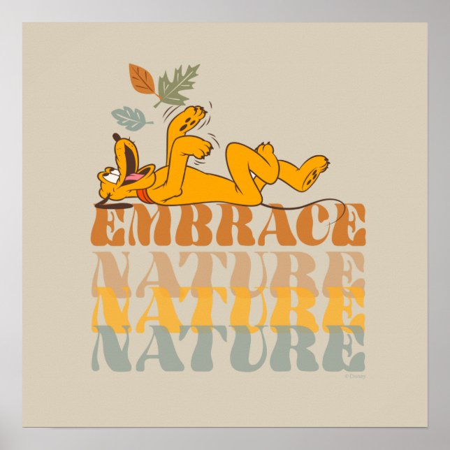 Poster Pluto | Embrasser la nature (Devant)
