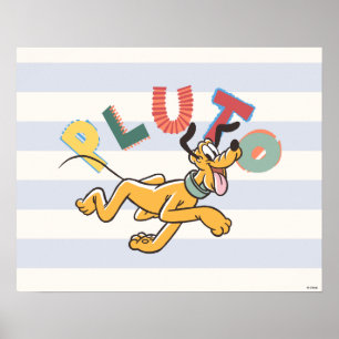 Poster Pluton Pastel Enjoué