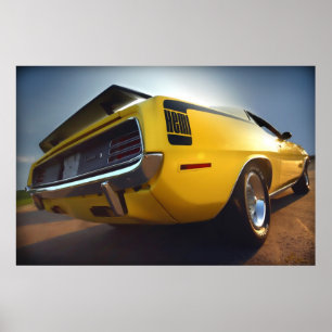 Poster Plymouth 1970 HEMI 'Cuda Hemicuda