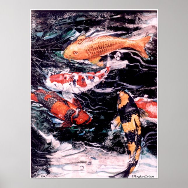 Poster PMACarlson Koi 9 (Devant)