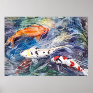 Poster PMACarlson Koi III