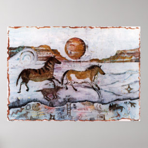 Poster PMACarlson Petroglyphs II