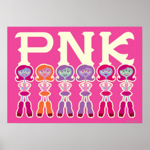 Poster PNK - Étudiants effrayants