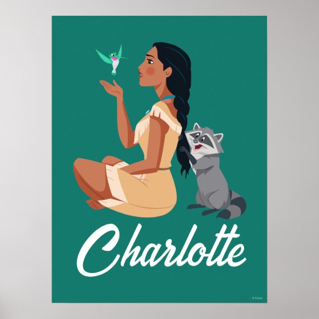 Poster Pocahontas et Pals Amitié forestière (Devant)