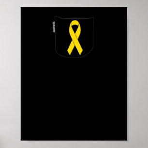 Poster Poche de sensibilisation au cancer chez l'enfant R