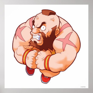 Poster Poche Fighter Zangief