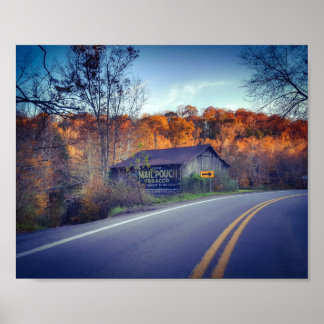 Poster Pochette de courrier Tabac Grange à Zela