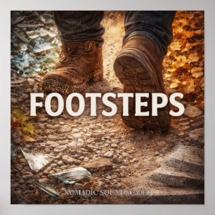 Poster Pochettes d'albums Footsteps