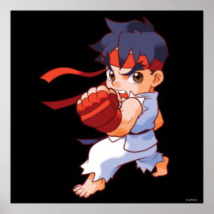 Poster Pocket Fighter Ryu 2