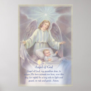 Poster Poème Angel Guardian