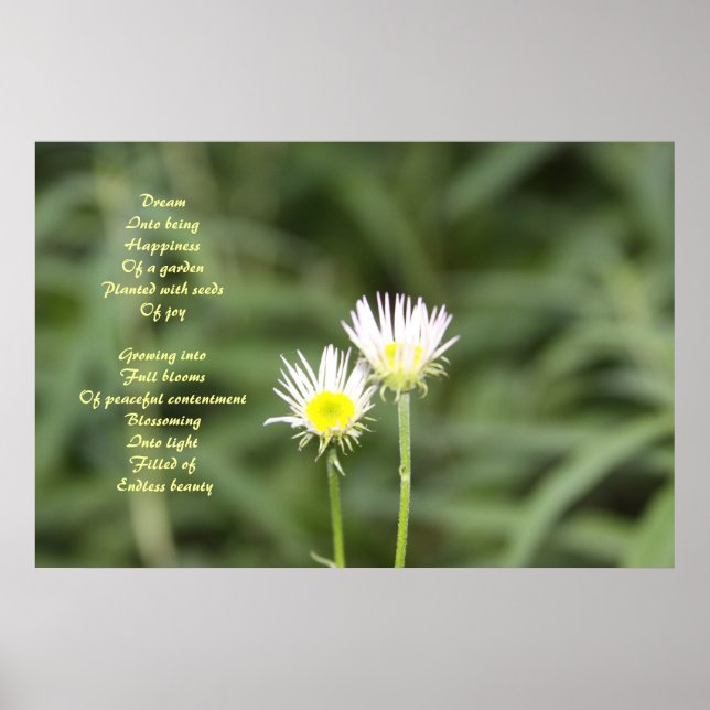 Poster Poème de bonheur (Devant)