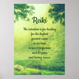 Poster Poème de Reiki