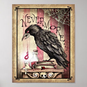 Poster Poe's Raven Nevermore