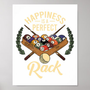 Poster Poids de la calque Lifdering Billiards Funn