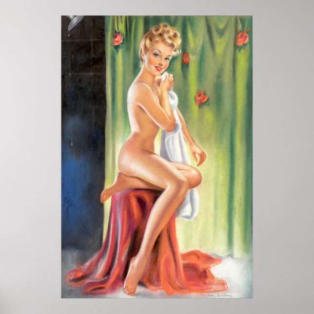Poster Poignée de douche (Devant)