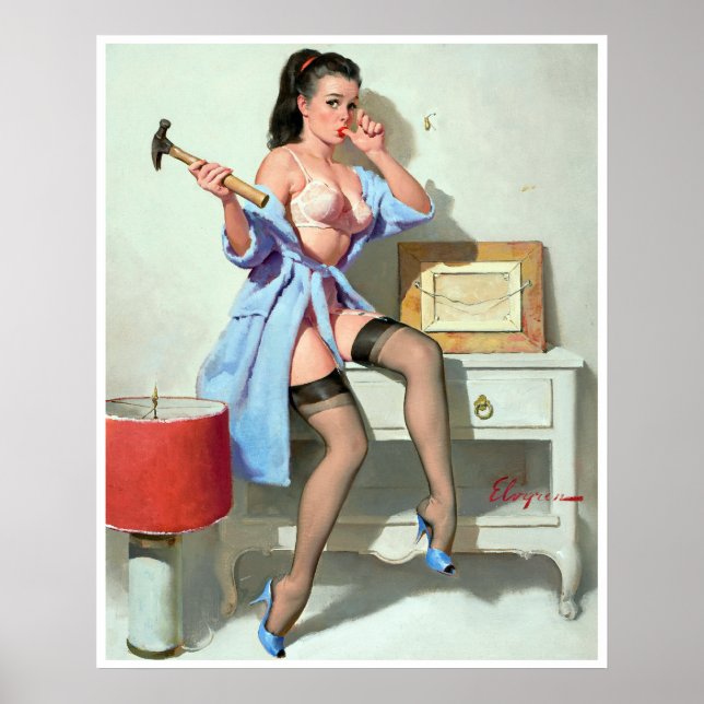 Poster Poignée du pouce vers le haut (Devant)