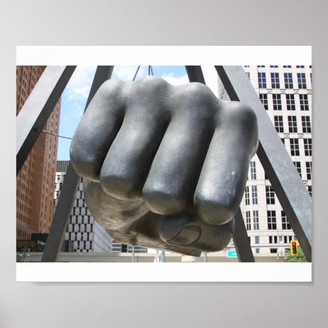 Poster Poing Détroit (Devant)