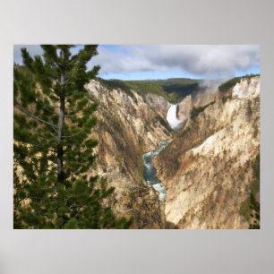Poster Point artistique de Yellowstone