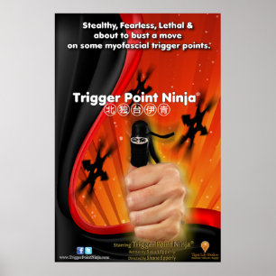 Poster Point de déclenchement Ninja® 1 feuille