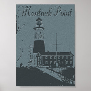 Poster Point de Montauk
