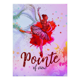 Poster Point de Vue – Rêves de Ballet au Pastel