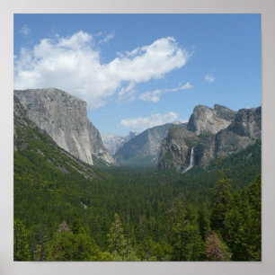 Poster Point d'inspiration dans le parc national Yosemite