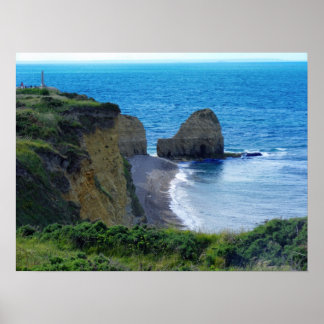 Poster Point Du Hoc Normandie, France