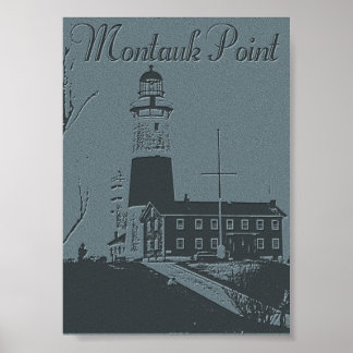 Poster Point Montauk