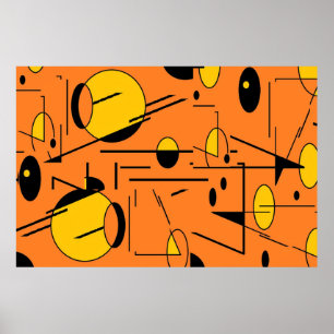 Poster Pointe du Monstre Atomique - Ken Gage MCM Art