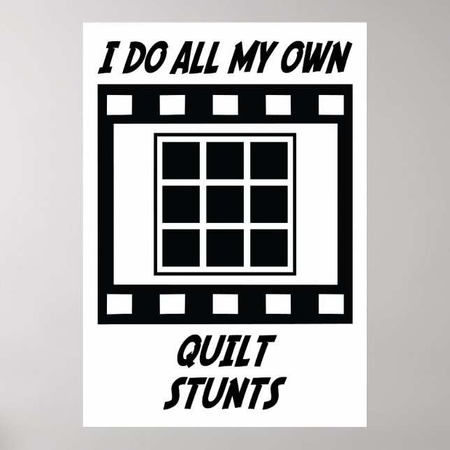 Poster Points de courtepointe (Devant)