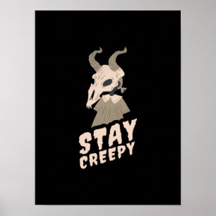 Poster Poison d'Halloween Stay Creepy