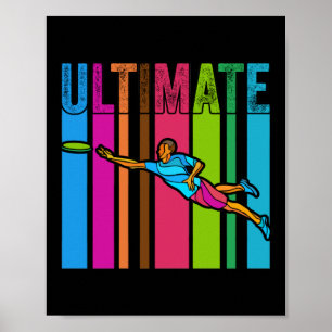 Poster Poison du Grand Motif de Frisbee