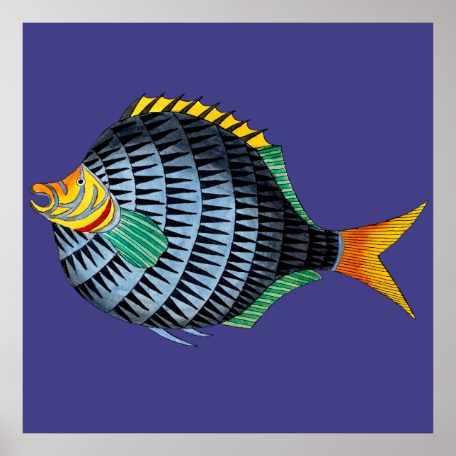 Poster Poisson (Devant)